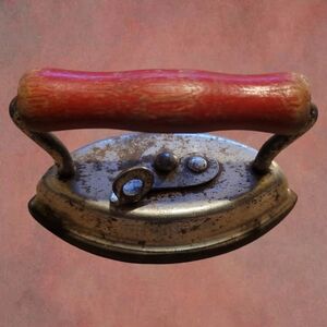 ANTIQUE DOVER CHILD'SDOLLY CAST IRON MADE IN USA LATE 1800/1900S